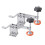 2XToggle Clamps Woodworking HeavyDuty Quick-Release Clamp  Push Pull Foot Workbench Clamping Clamps for Woodworking 1