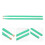 4Paren Set Lichtgroene Drumsticks Voor Beginners En Kinderen 7