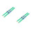 4Paren Set Lichtgroene Drumsticks Voor Beginners En Kinderen 8