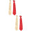 4St Glitter Stropdassen Polyester Multifunctioneel Feesten 8