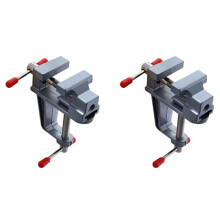 2X PrzenośNy ImadłO StołOwe Zacisk MałE ImadłO do MałEj Pracy Hobby BiżUteria DIY Repair Tool ImadłO StołOwe NarzęDzie