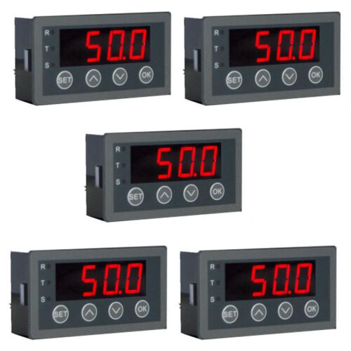 5X Digital Display Meter 0-10V 0-20MA 2-10V 4-20MA Analog Input Display Table Digital Display  with RS485 Version