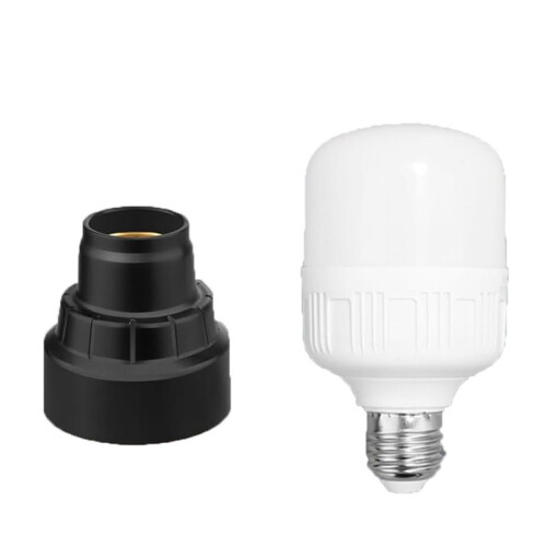 LED Work Light for  12V Li-Ion Battery E27 Light Bulb Socket Adapter Protable Flashlight Flood Light