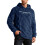 (Navy blue, XXL) Kapuzenpullover aus Lammwolle: Lässiger Pullover mit Kapuze in lockerer Passform 1
