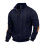 (Navy blue 2, L) Autumn/Winter Men's Jacquard Knit Pullover Button-Up Sweatshirt 1