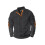 (Dark gray, XL) Trendy Jacquard Button-Down Embroidered Sweatshirt 1