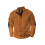 (Caramel color, L) Trendy Jacquard Button-Down Embroidered Sweatshirt 1