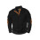 (black, L) Trendy Jacquard Button-Down Embroidered Sweatshirt 1