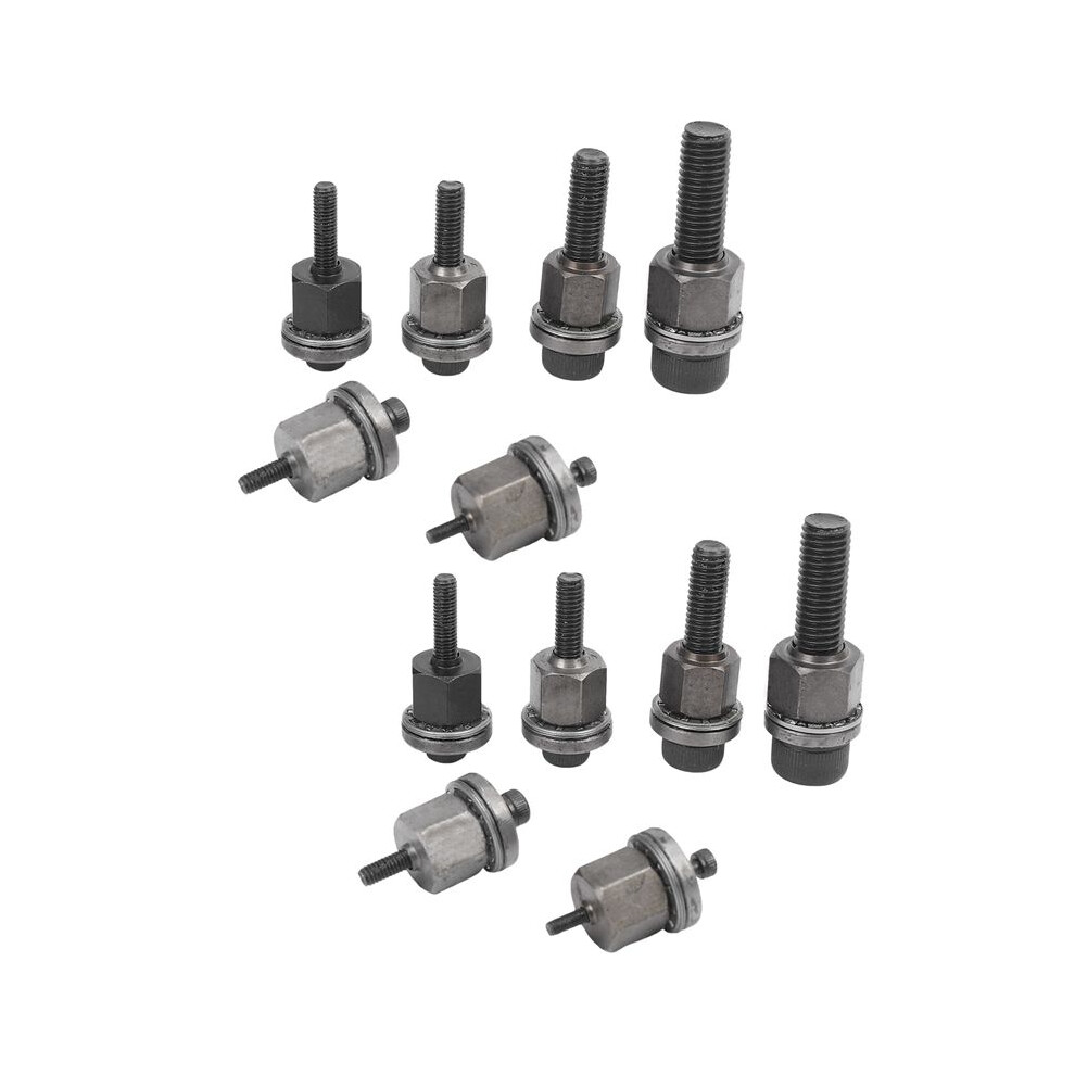 12Pcs Hand Rivet Nut Nuts Simple Installation Manual Riveter Rivnut Tool Accessory For Nuts M3 M4 M5 M6 M8 M10 4712490019115