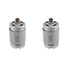2X Moteur RS550 13 Dents 9,5 mm Remplacer pour Perceuse-Visseuse Sans Fil GSR GSB 18 V