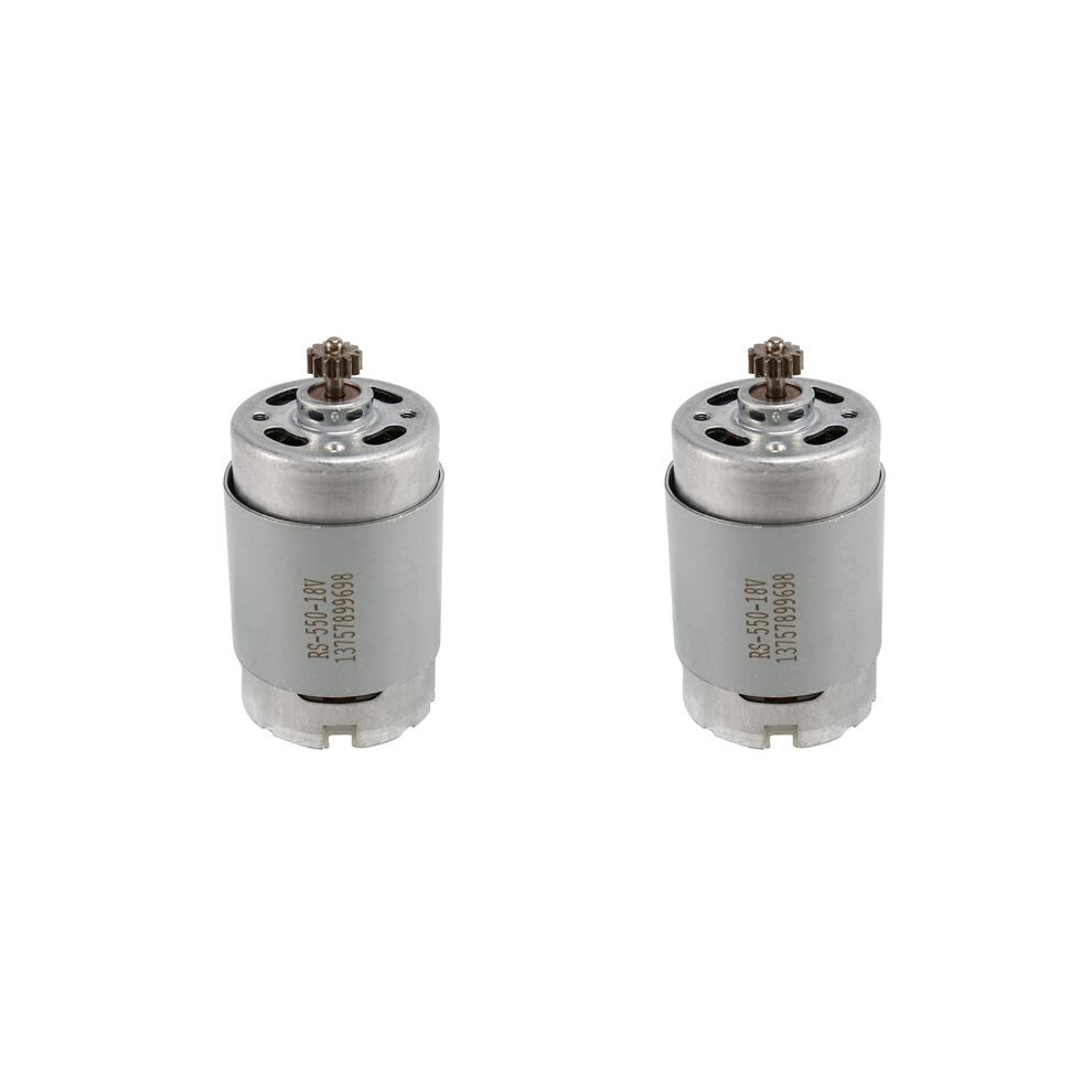 2X Rs550 Motor 13 Teeth 9.5 Mm Replace For Cordless Drill Screwdriver Gsr Gsb 18V 6033391637207
