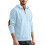 (light blue, S) Herren-Kapuzenpullover mit Stickerei, Jacquard-Pullover, dick gefüttert für Herbst und Winter 1