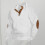(White, S) Autumn/Winter Men's Jacquard Knit Pullover Button-Up Sweatshirt 1