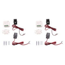 2X Tuya WiFi Meter 80A with Current Transformer Clamp KWh Power Monitor Electricity Statistics 90-250V(2CT)