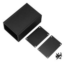 Carcasa de Aluminio para Instrumentos de AleacióN de Aluminio, Carcasa de Amplificador de Potencia de Aluminio de 100 X 66 X 43 Mm, Carcasa de