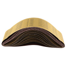 10 StüCk 4 X 36 Zoll Aluminiumoxid Schleif BäNder Hochleistungs Schleif BäNder Mehrzweck Schleif BäNder für Band Schleifer