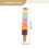 10Ensembles Marqueurs Empilables Plastique Assortis En Forme De Glace 2