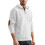(White, S) Herren-Kapuzenpullover mit Stickerei, Jacquard-Pullover, dick gefüttert für Herbst und Winter 1