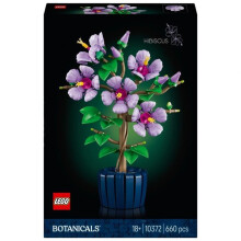 Lego Botanicals Hibiskus Blombygge För Vuxna 10372