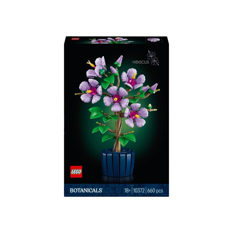 LEGO Botanicals Hibiscus Flower Set 10372 - Image 4