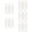 50Packs Replacement Guitar Strings Nylon Core White Acoustic Folk 9