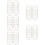 50Packs Replacement Guitar Strings Nylon Core White Acoustic Folk 10