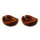 2St Wol Kom Bootvorm Bruin Brei & Haak Opslaghouder 10