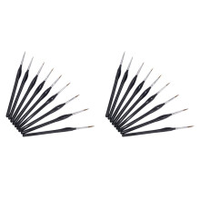 Detail Paint Brushes Set 18Pcs Miniature Brushes,Suitable for Acrylic Painting, Oil, Watercolor, Paint By Numbers