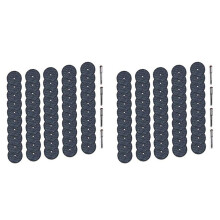 100Pcs 32mm Fiberglass Reinforced Cutting Disc Cut Off Wheel Accessories Abrasive Tools for Rotary Tool Drill