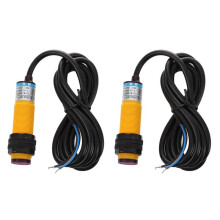2X  3 Wire 6-36V PNP IR Photoelectric Sensor  30cm E18-B03P1