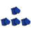 4Paires Natation Nylon Ajustables Protection Mains Multicolores 2