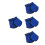 4Paires Natation Nylon Ajustables Protection Mains Multicolores 7