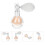 2St Highlight Powder Sprayer Multi Gebruik Make-Up Glitter Spray 8