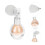 2St Highlight Powder Sprayer Multi Gebruik Make-Up Glitter Spray 9