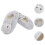 2Paren Huislaarzen Grijs , Antislip En 9