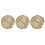3St Gouden Mini Auto Dashboard , Stick on Stijlvol En Compact 10