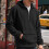 (Denim Blue, L) Half-Zip Thickened Hoodie with Patch Pockets 3
