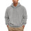 (apricot, L) Herren-Kapuzenpullover aus Jacquard-Teddyfleece 3
