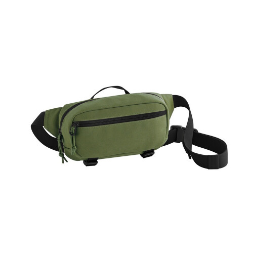 BagBase (One Size, Moss Green) Bagbase Ramble Recycled Polyester Waist Bag