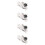 4St Draagbare Micro Lens Juwelenvergrootglas Kleurrijk 8