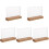 5Pièces Porte-Menu Transparent Pour Affichage Commercial 2