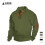 (black, M) Spring Autumn Men's Embroidered Check Cardigan Sweatshirt 3