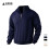(White, XXXL) Retro-Patchwork-Jacquard-Pullover mit Reißverschluss, schweres Strick-Sweatshirt 3