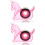 2Sets Tapehouder Roze Plastic Voor En Schoolgebruik 7