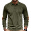 (Light gray, M) Camicia patchwork a maniche lunghe, casual e retrò, in velluto a coste, alla moda, da uomo americano 5