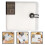 4St Wit Cd Dvd Opbergmap Capaciteit Draagbare Schijf Organizer 10