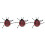 3St Patch Multi Rhinestones Versiering Voor Kleding 3