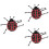 3St Patch Multi Rhinestones Versiering Voor Kleding 5