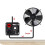 AC Motor Speed Controller 120V, Variable Speed Controller Fan Speed Controller,Motor Variable Voltage Regulator, EU Plug 4