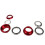 2Ensembles Kit Casque Enfant Alliage Pour Guidon Draisienne 7